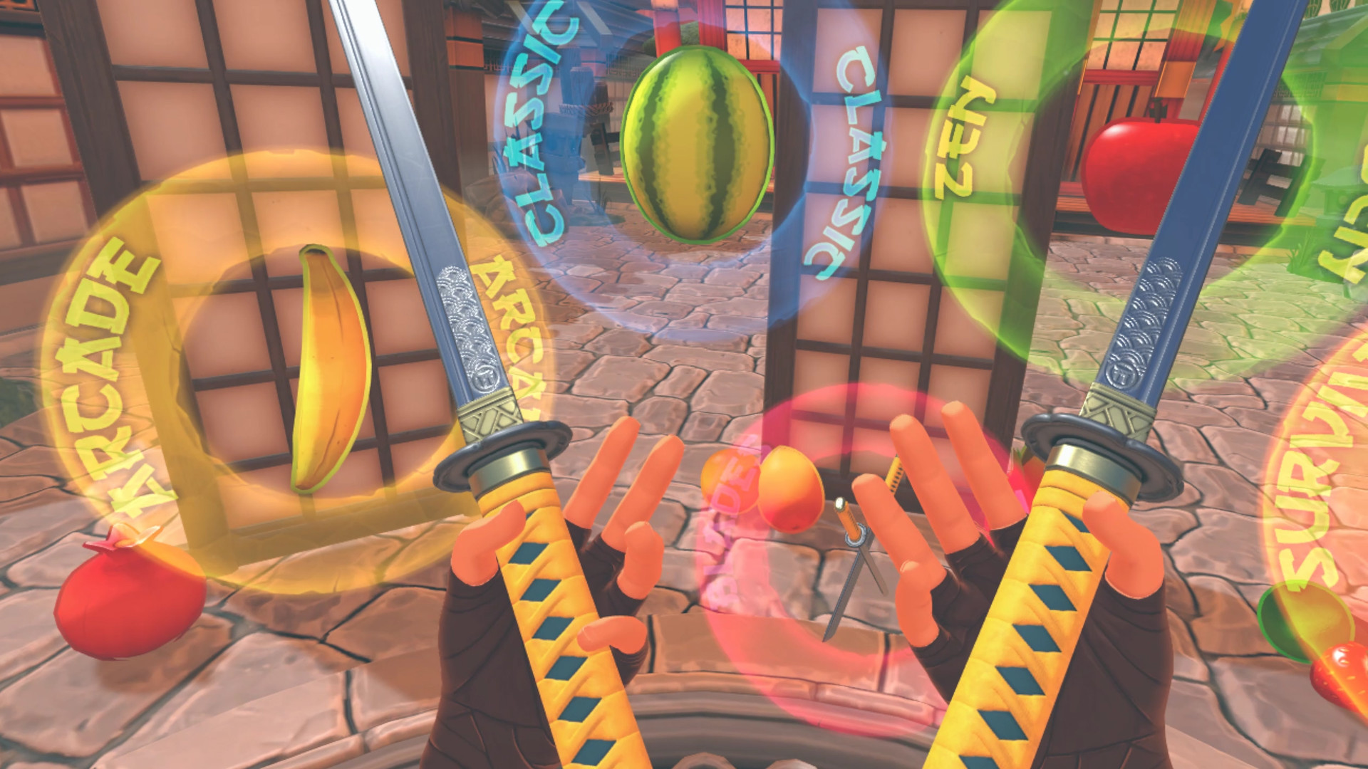 Fruit Ninja VR - jogo casual de realidade virtual ideal para festas infantis