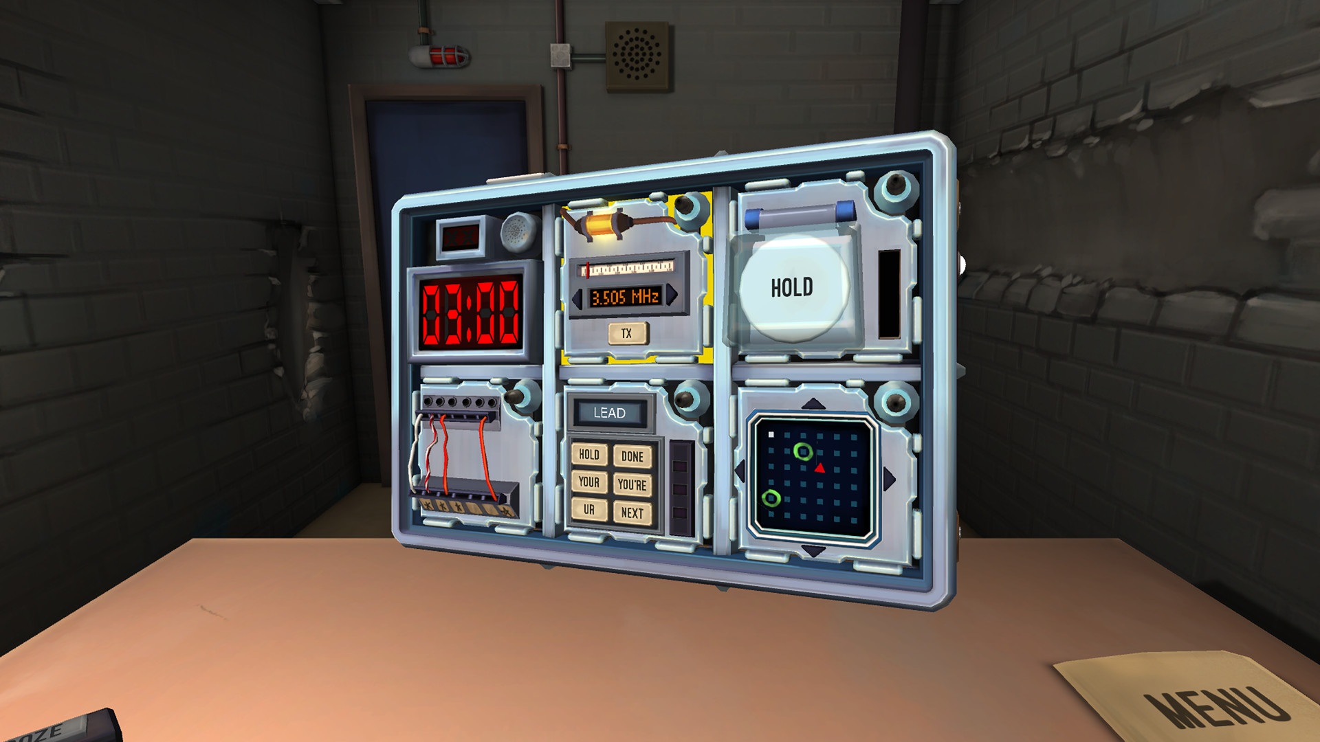Keep Talking and Nobody Explodes - jogo cooperativo VR para grupos e festas em Salvador